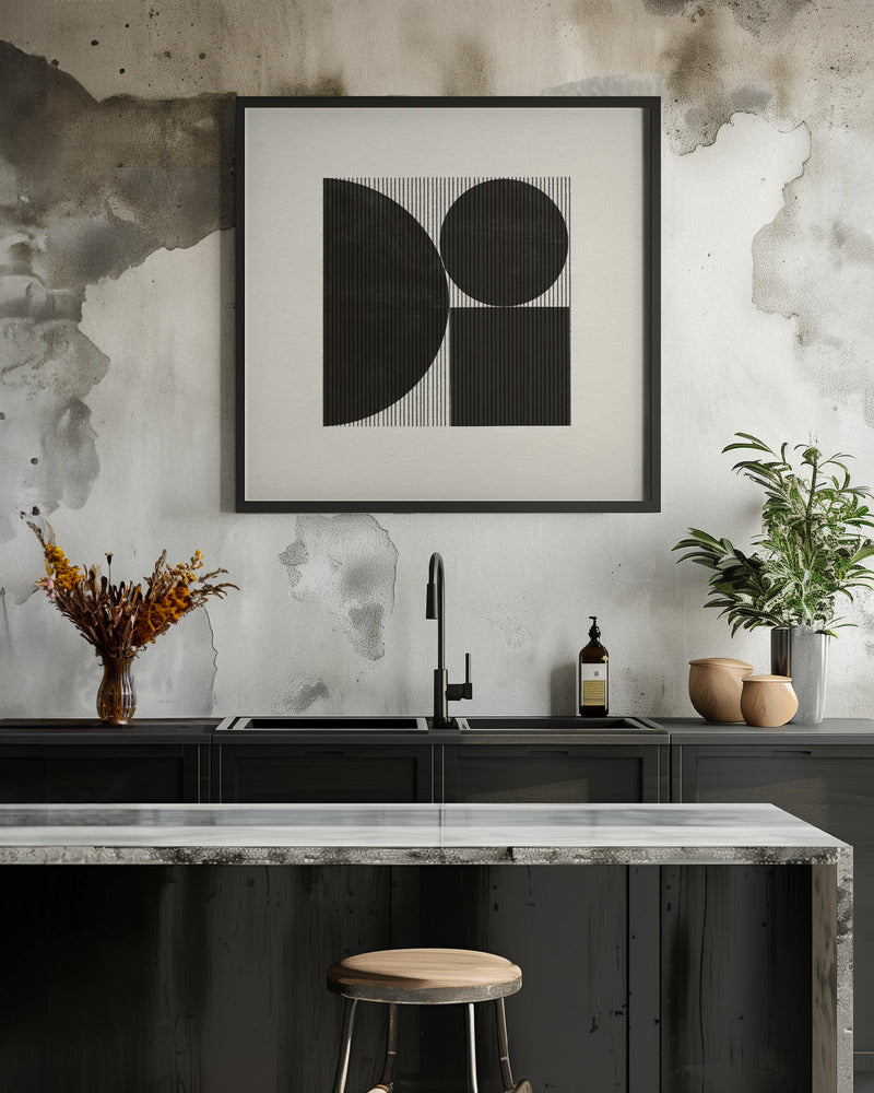 Paper Object No7 - Poster / Art Print - interiör