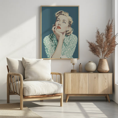 What a Day for a Daydream - Poster / Art Print - interiör