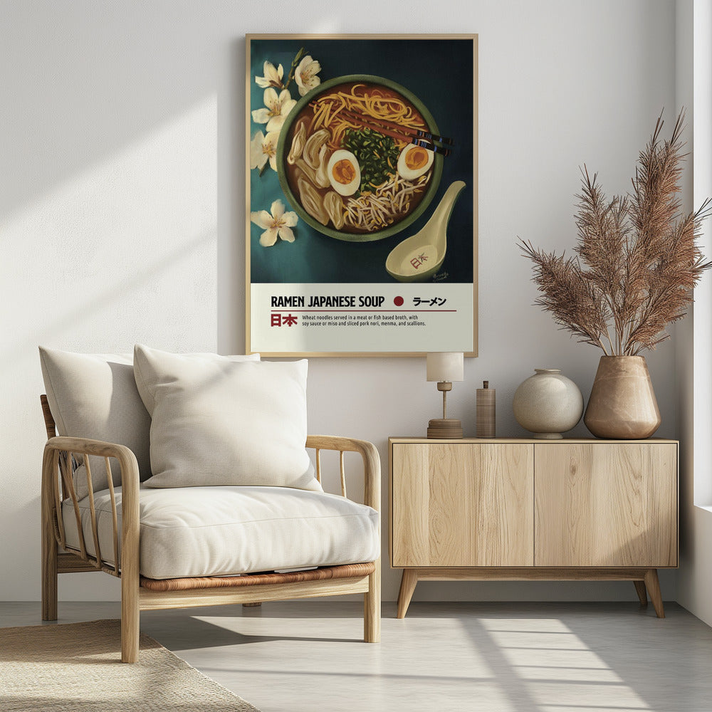 Ramen - Poster / Art Print - interiör
