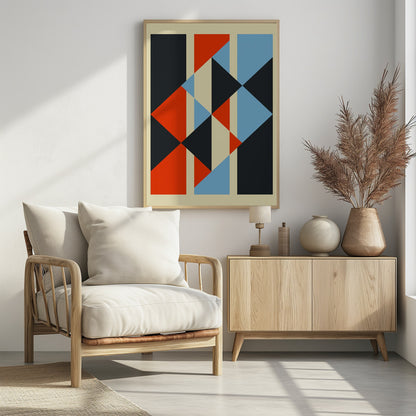 Geometric Patterns #2 - Poster / Art Print - interiör