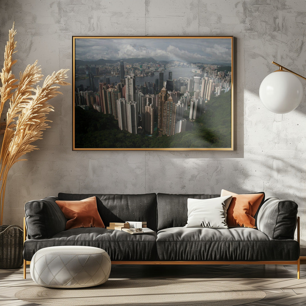 a view from the Peak - Poster / Art Print - interiör