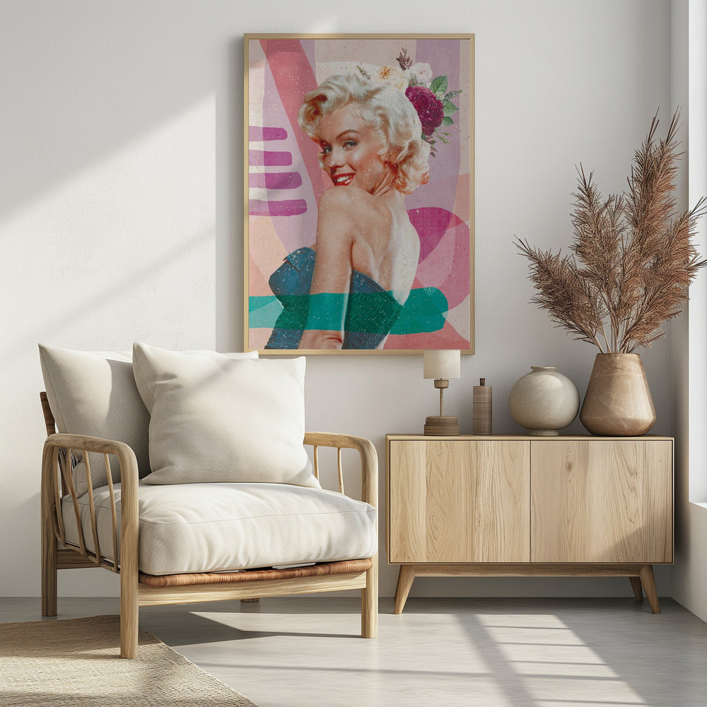 Marilyn is Back - Poster / Art Print - interiör