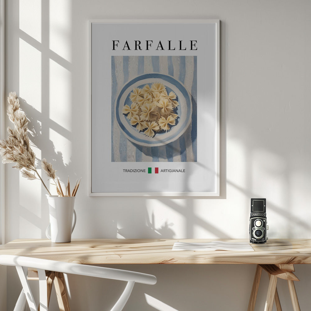 Farfalle - Poster / Art Print - interiör