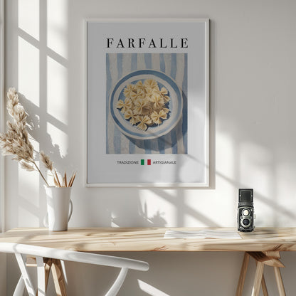 Farfalle - Poster / Art Print - interiör