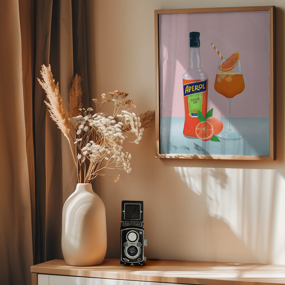 Aperol Spritz - Poster / Art Print - interiör