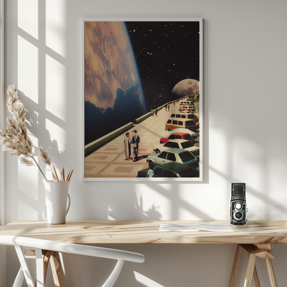 Space Promenade - Poster / Art Print - interiör
