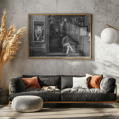 Proscuitto - Poster / Art Print - interiör