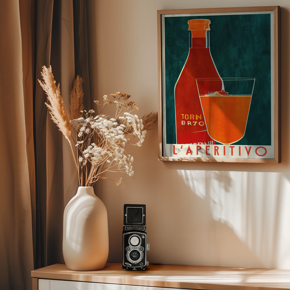 L'aperitivo - Poster / Art Print - interiör
