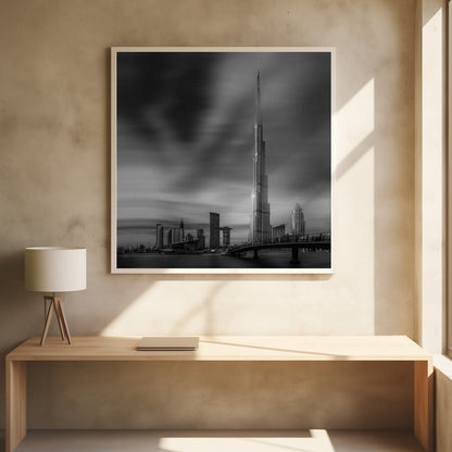Dubai Downtown Cityscape, Dubai, UAE. - Poster / Art Print - interiör