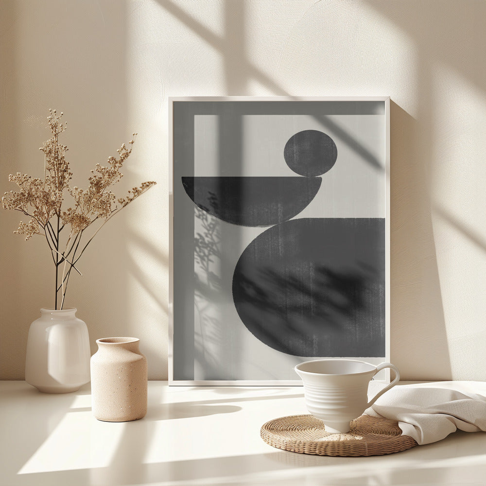 Shape Study No3. - Poster / Art Print - interiör
