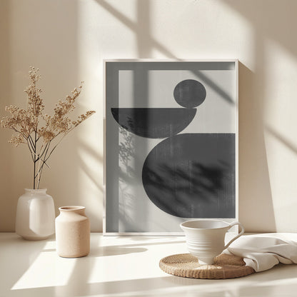 Shape Study No3. - Poster / Art Print - interiör