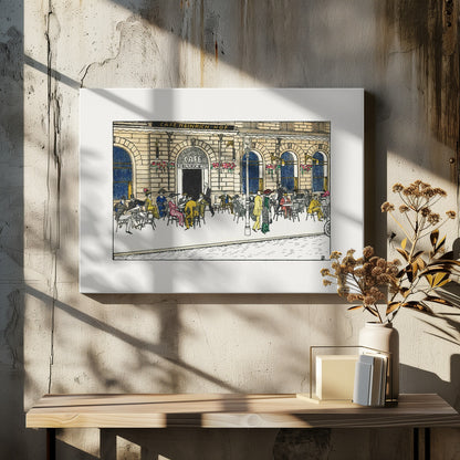 Café Heinrichhof - Poster / Art Print - interiör