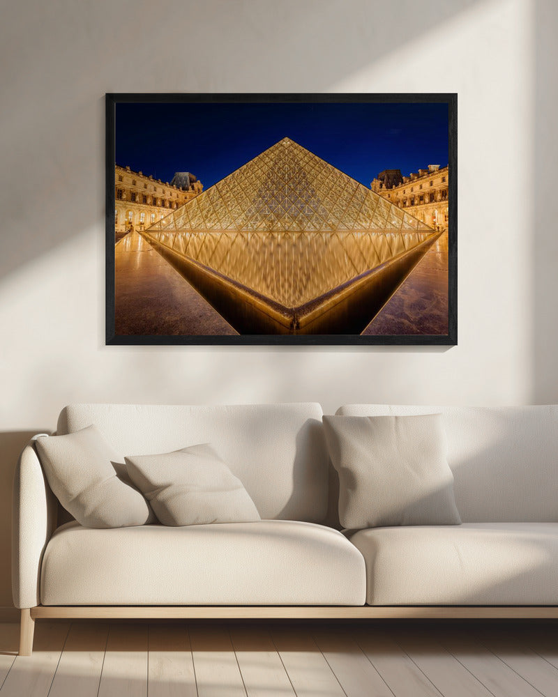 Pyramid - Poster / Art Print - interiör
