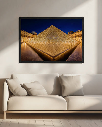 Pyramid - Poster / Art Print - interiör