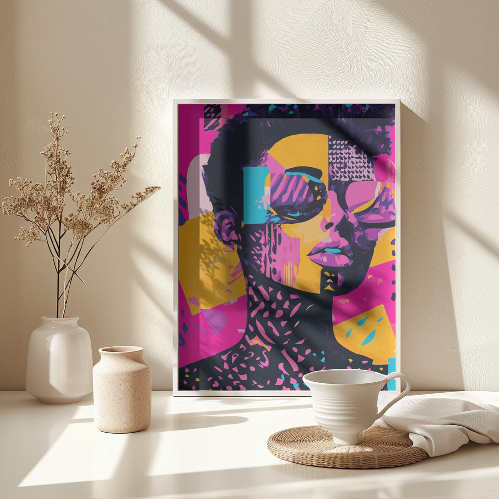 From the Eighties - Poster / Art Print - interiör