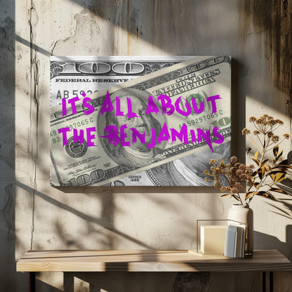 100 Dollar - Poster / Art Print - interiör