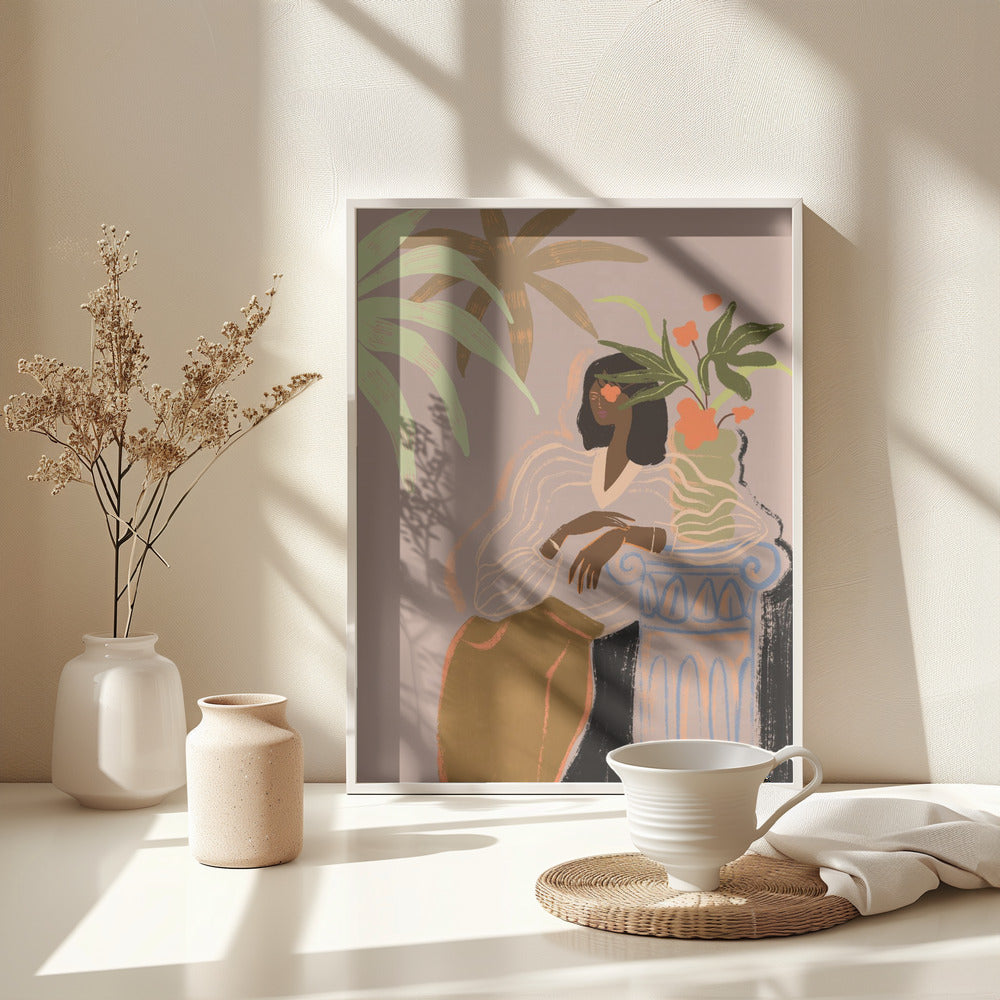 Waiting - Poster / Art Print - interiör