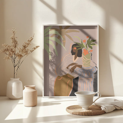 Waiting - Poster / Art Print - interiör