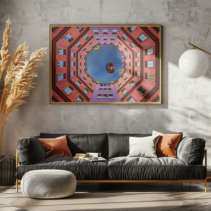 Shapes and Swirls - Poster / Art Print - interiör