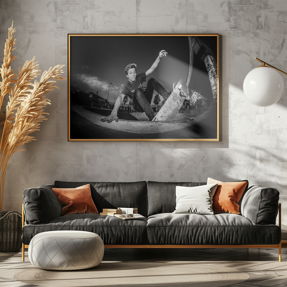 Ellis Ekkart performing... - Poster / Art Print - interiör