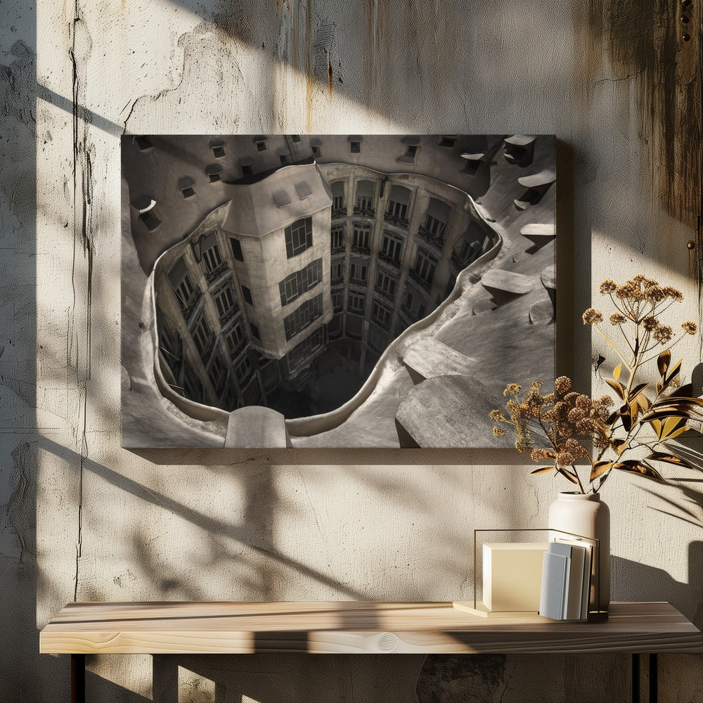 Casa Mila - Poster / Art Print - interiör