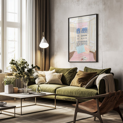 Cozy Apartment 70x100 - Poster / Art Print - interiör