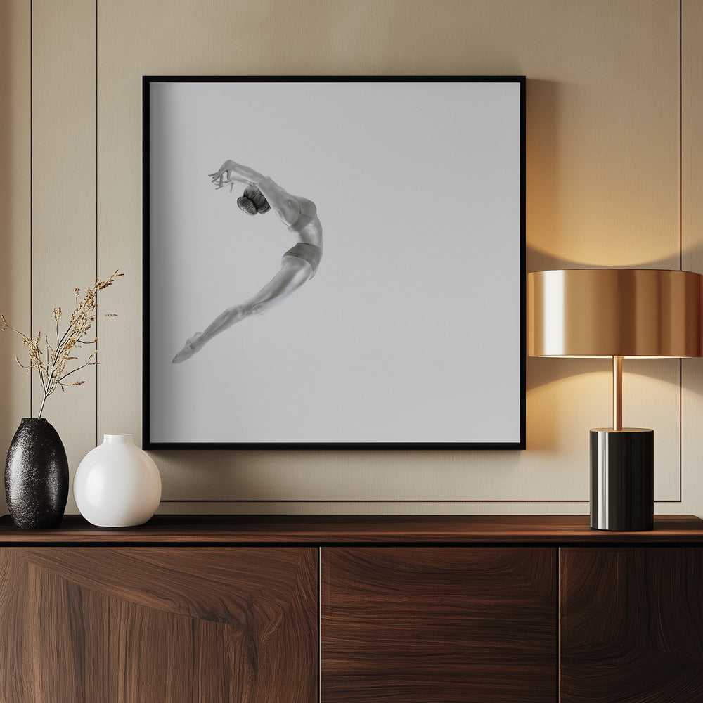 Flight - Gymnastics Series - Poster / Art Print - interiör
