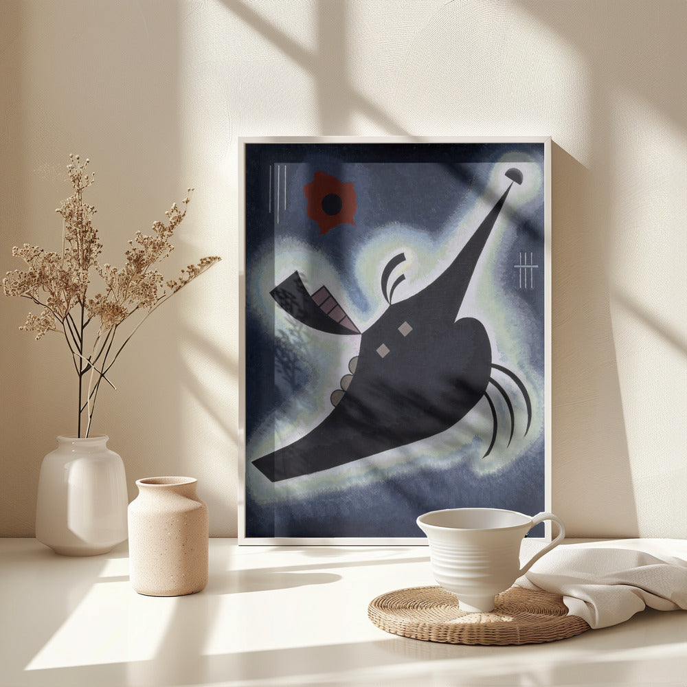 Pointed Black (1931) - Poster / Art Print - interiör