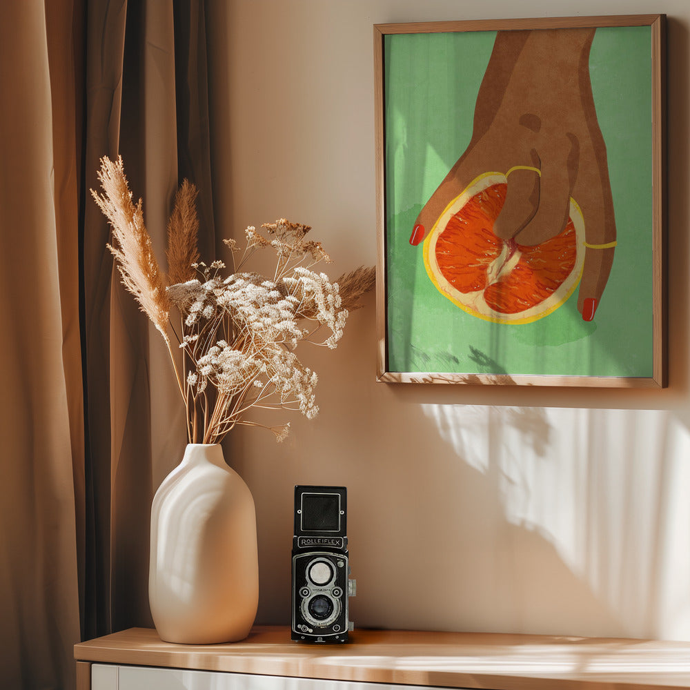 Fruitlover - Poster / Art Print - interiör