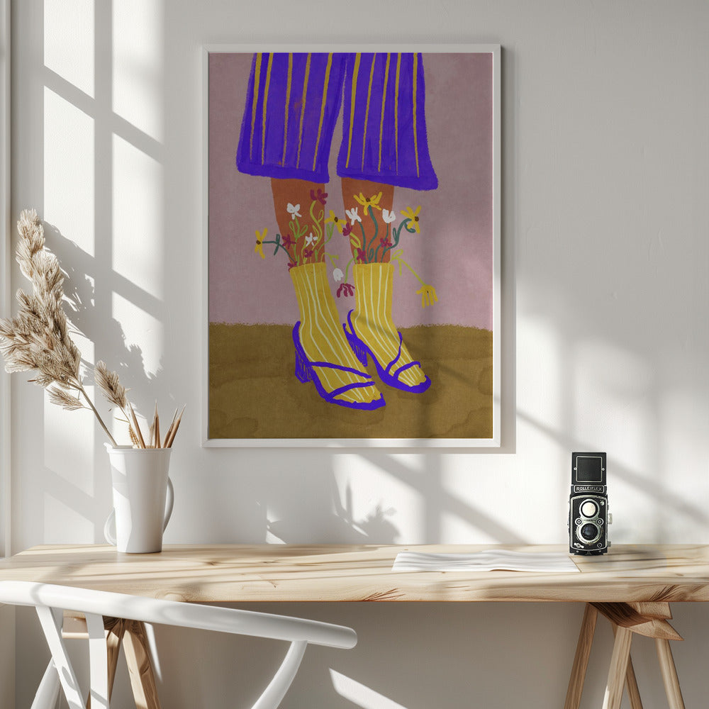Fashion Shoot - Poster / Art Print - interiör
