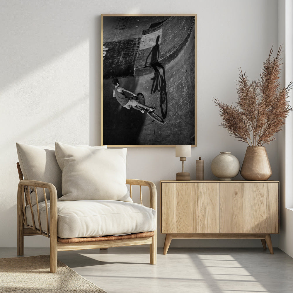 Fighting my self - Poster / Art Print - interiör
