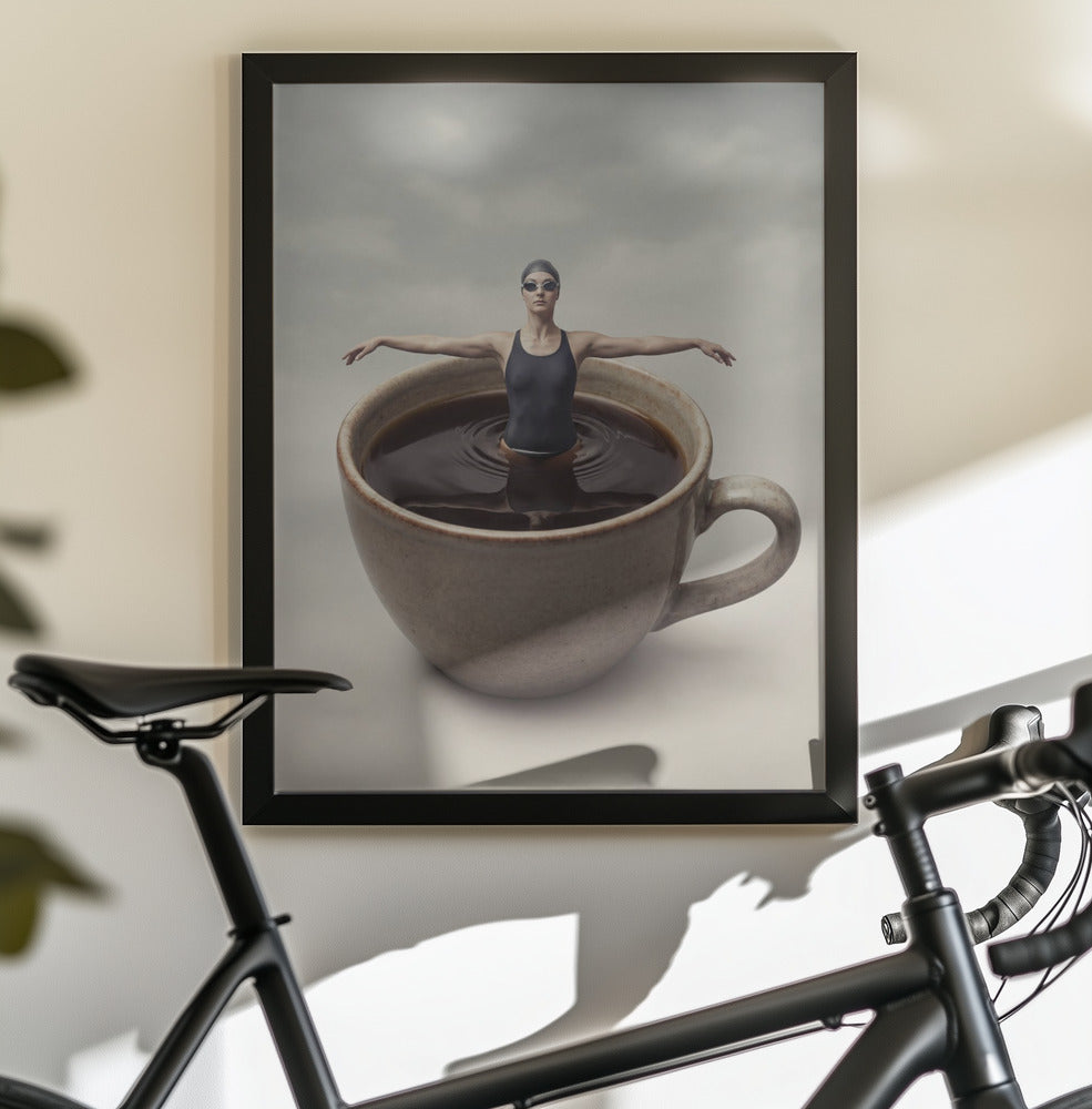 The Coffee Bath - Poster / Art Print - interiör