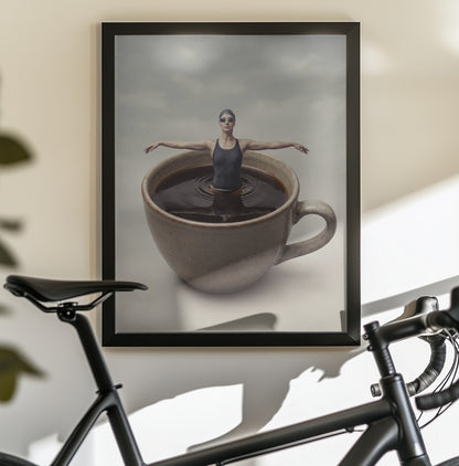The Coffee Bath - Poster / Art Print - interiör