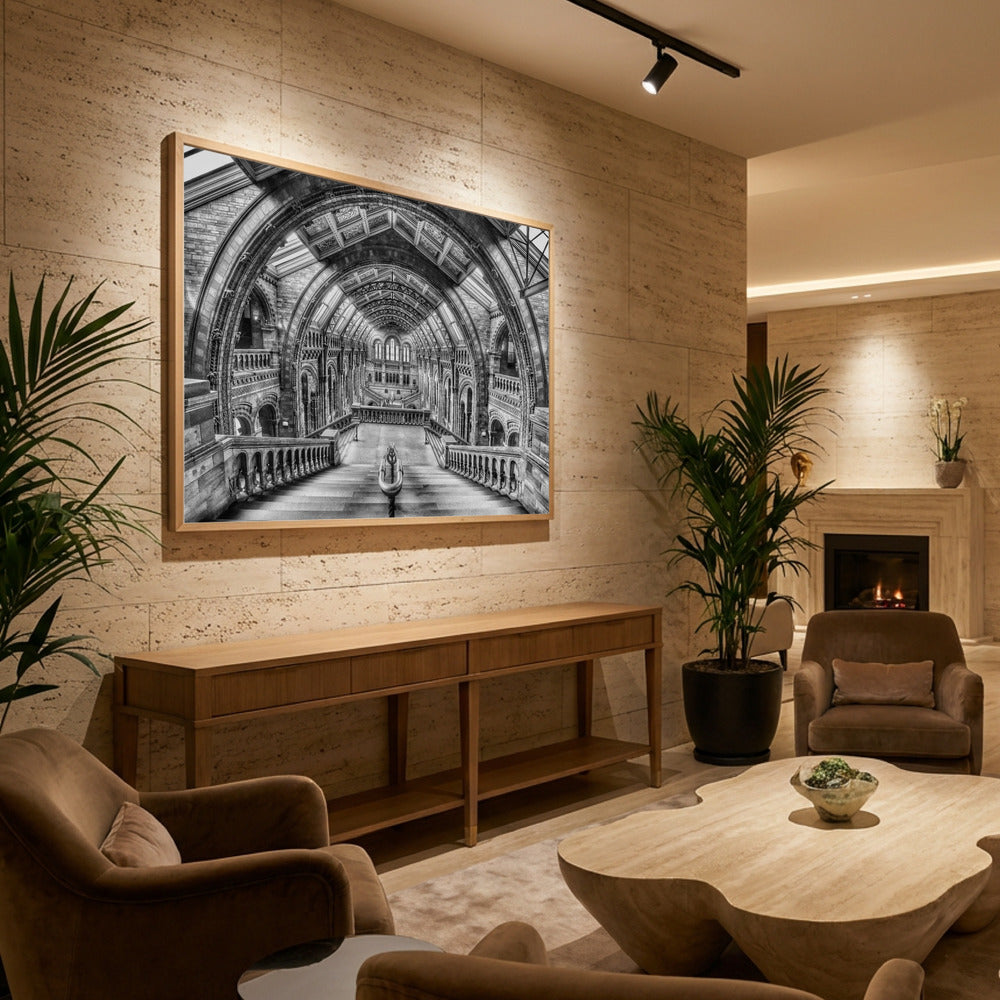 London gallery - Poster / Art Print - interiör