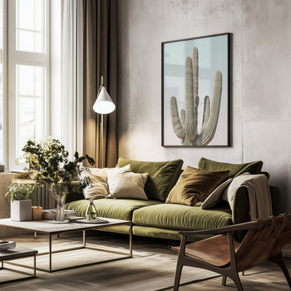 Saguaro - Poster / Art Print - interiör
