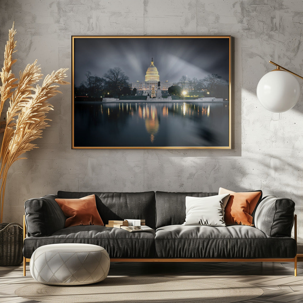 Captitol Hill - Poster / Art Print - interiör