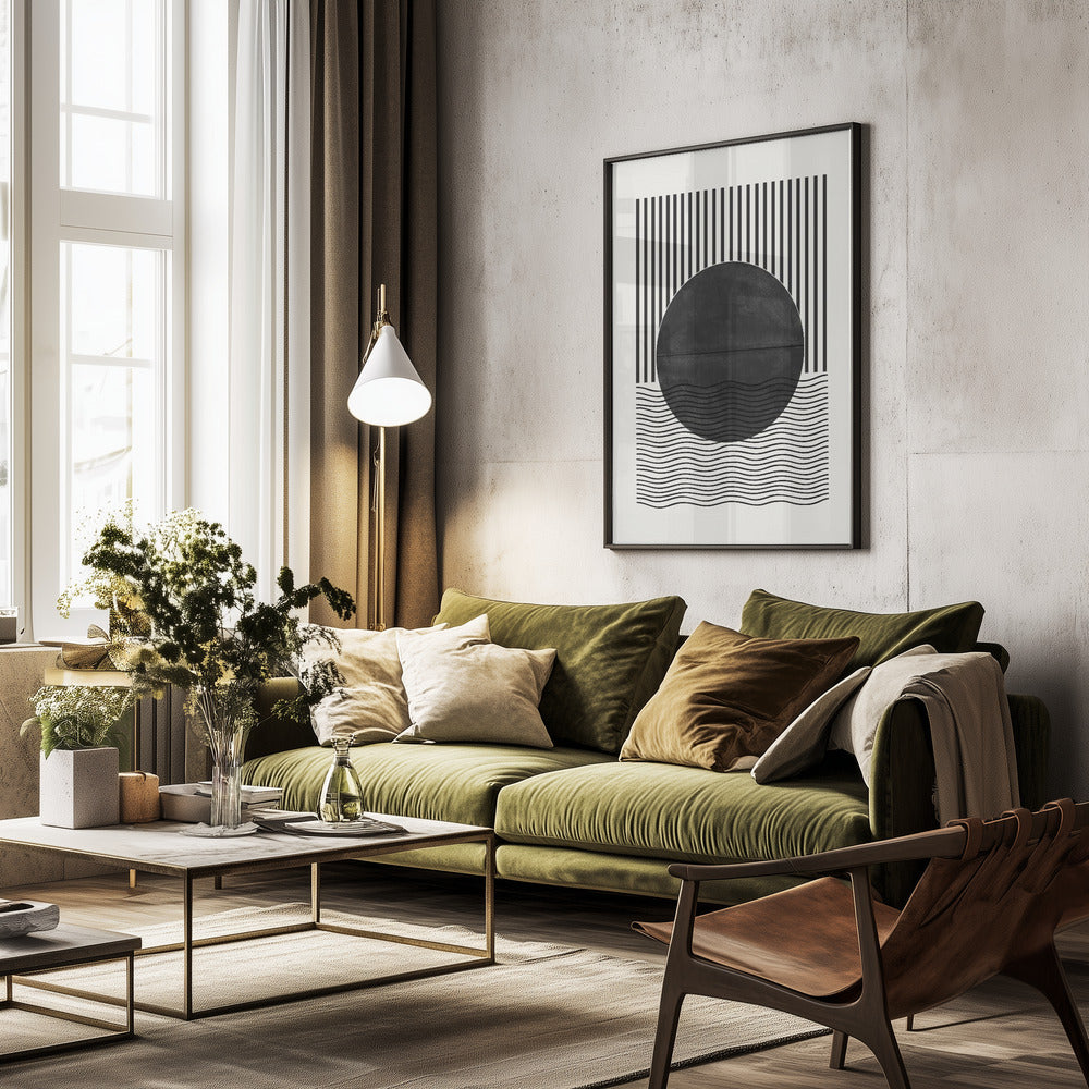 B&B No2. - Poster / Art Print - interiör