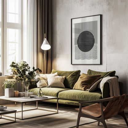 B&B No2. - Poster / Art Print - interiör