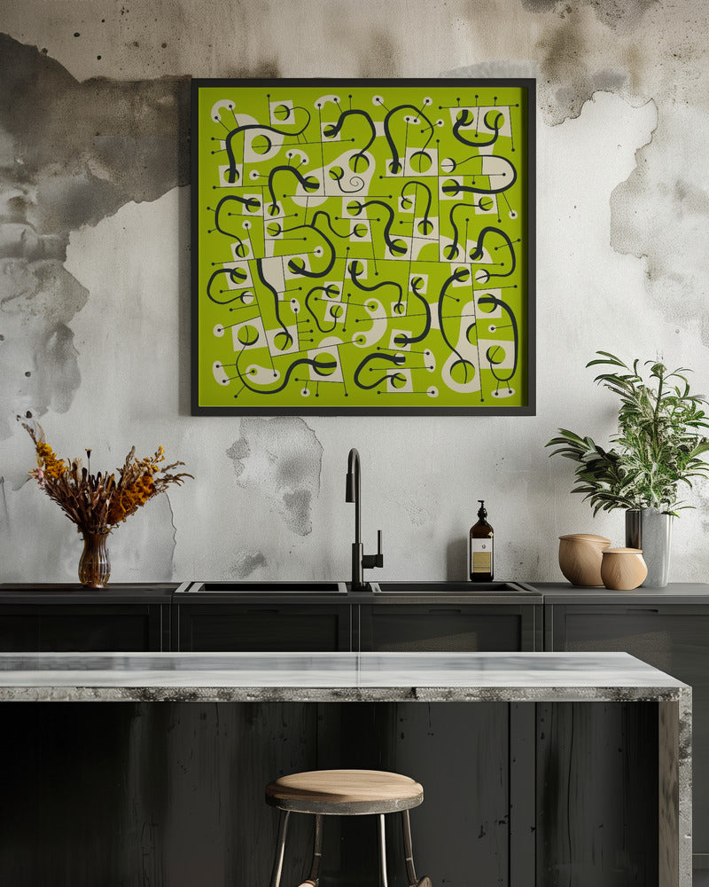 Different Worlds - Poster / Art Print - interiör
