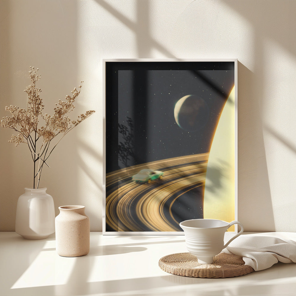 Saturn Highway - Poster / Art Print - interiör