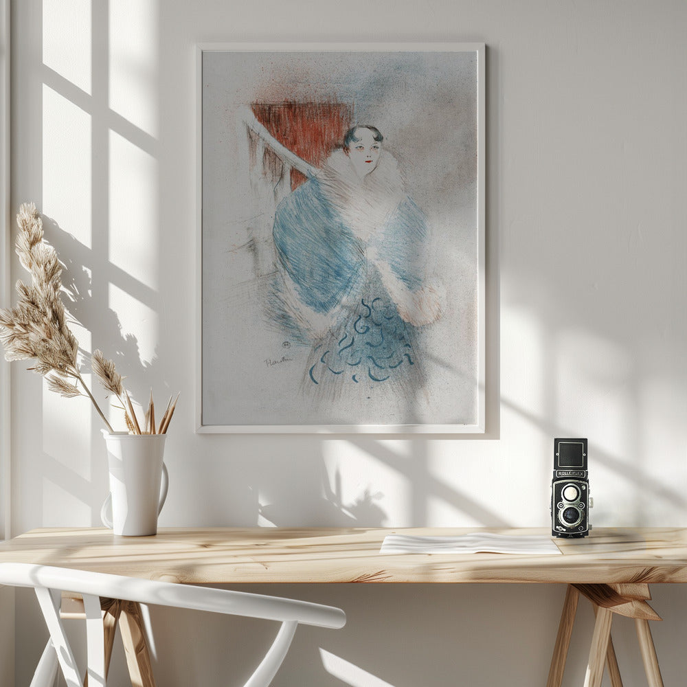 Elsa, Dite La Viennoise (1897) - Poster / Art Print - interiör