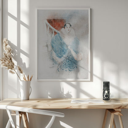 Elsa, Dite La Viennoise (1897) - Poster / Art Print - interiör