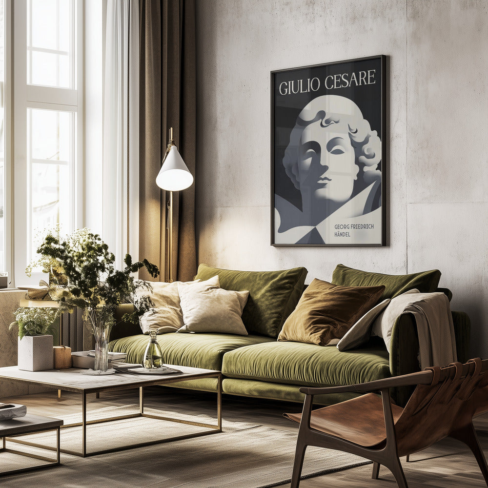 Giulio Cesare - Poster / Art Print - interiör