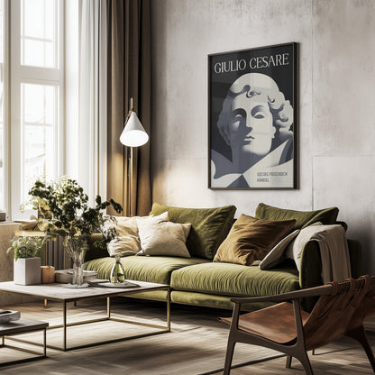 Giulio Cesare - Poster / Art Print - interiör