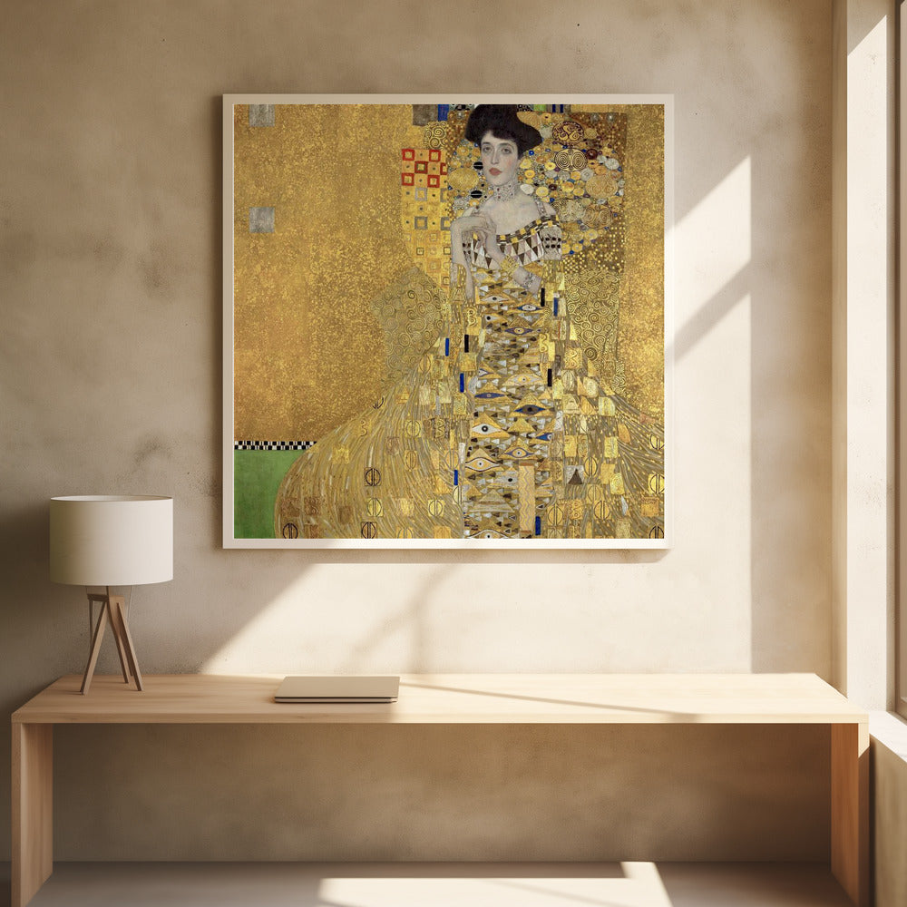 Portrait of Adele Bloch Bauer I (1907) - Poster / Art Print - interiör
