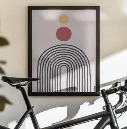 Abstract Art - Poster / Art Print - interiör