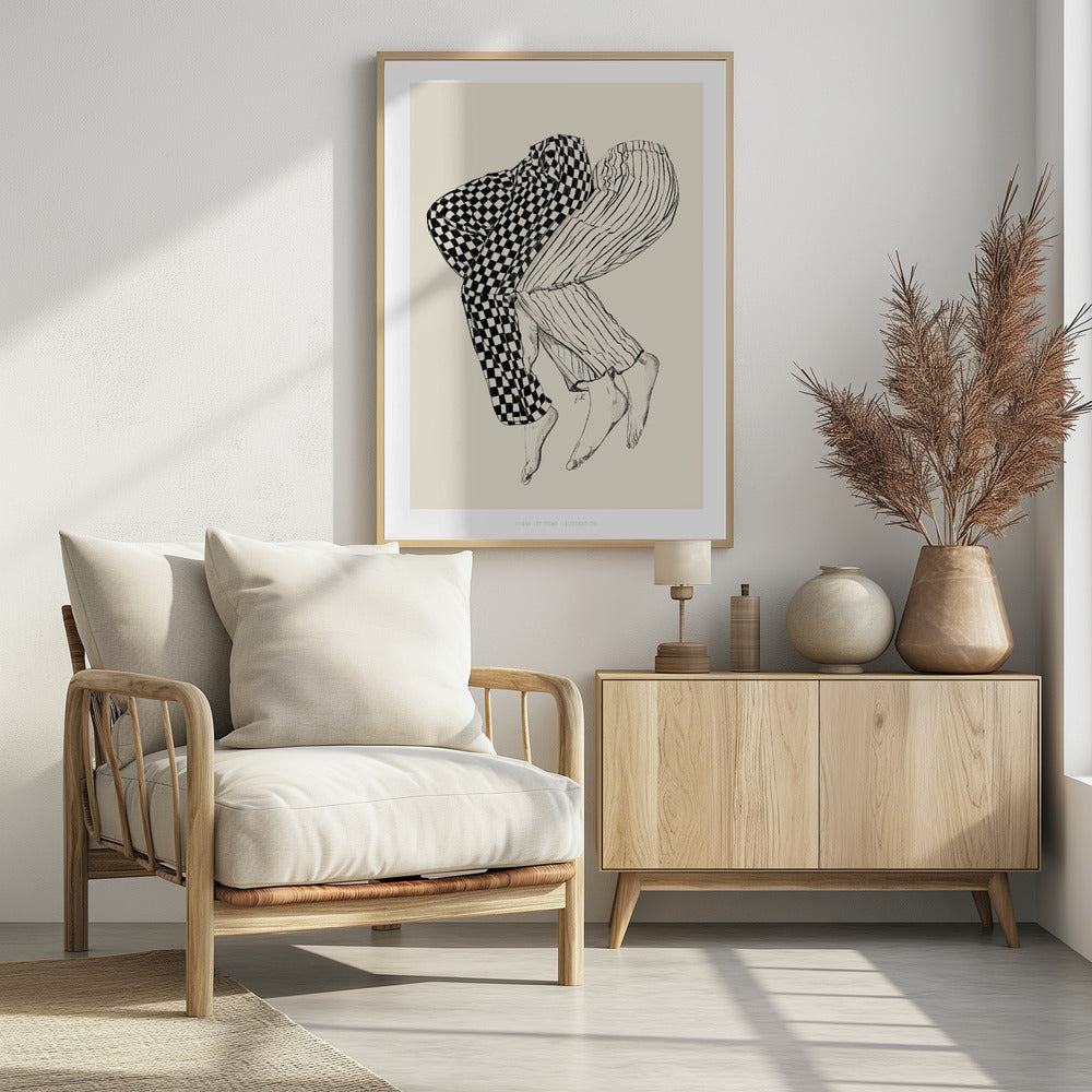 JLR Love 1 - Poster / Art Print - interiör