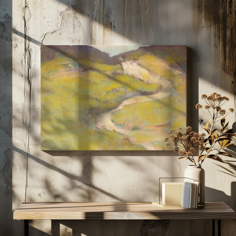 Pathway In a Field - Poster / Art Print - interiör