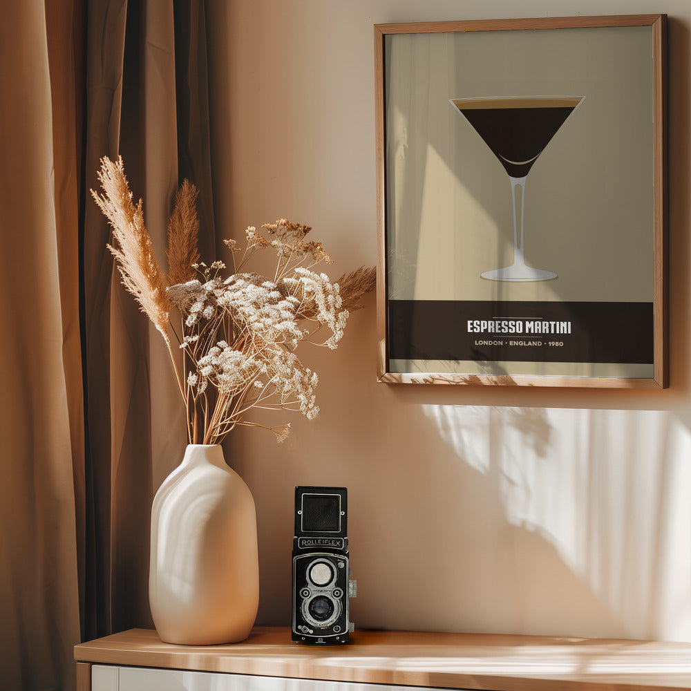 Espresso Martini - Poster / Art Print - interiör