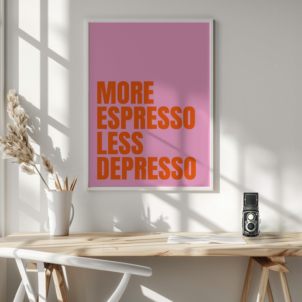 More Espresso - Poster / Art Print - interiör